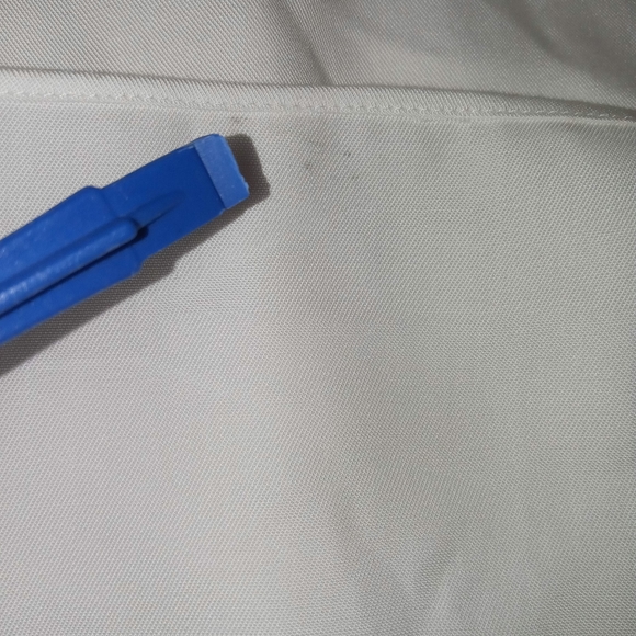 Size M Women's Cremieux 100% Lyocell Tencel Nicole Long-sleeve Blouse  Ivory - Picture 5 of 5